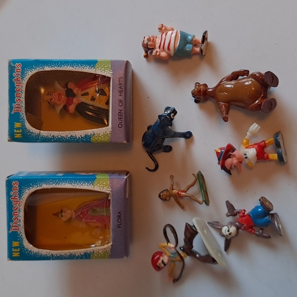 Disney Other Vintage Disney Miniature Figures Poshmark